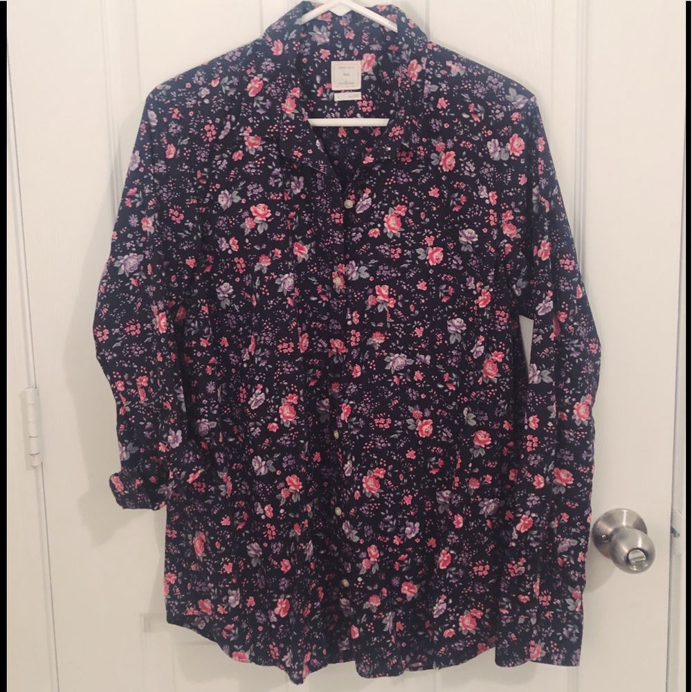 Gap Floral Button Up
